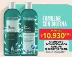 Ara Be beauty shampoo o acondicionador familiar oferta