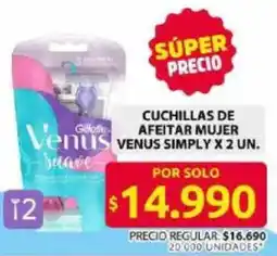 Ara Venus suave cuchillas de afeitar oferta