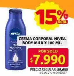 Ara Nivea body milk oferta