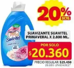 Ara Suavitel suavizante primaveral oferta
