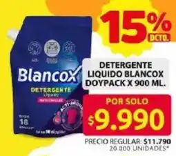 Ara Blancox detergente liquido doypack oferta