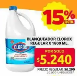 Ara Clorox blanqueador regular oferta