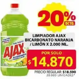 Ara Ajax limpiador bicarbonato naranja /limón oferta