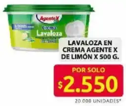 Ara Agente x lavaloza en crema de limón oferta