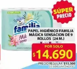 Ara Familia papel higiénico mágica sensacion oferta