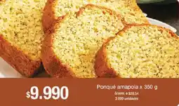 Jumbo Ponqué amapola oferta