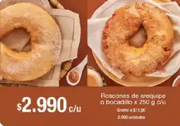Jumbo Roscones de arequipe o bocadillo oferta
