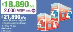 Jumbo Alquería leche original o deslactosada oferta
