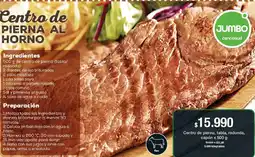 Jumbo Centro de pierna, tabla, redonda, capón oferta