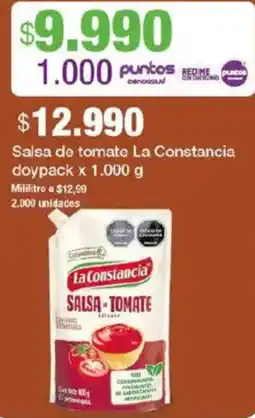Jumbo La constancia salsa de tomate oferta