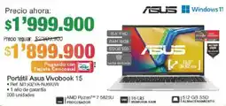 Jumbo Asus portátil vivobook 15 oferta