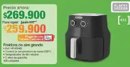 Jumbo Black+ decker freidora de aire grande oferta