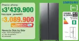 Jumbo Samsung nevecón side by side oferta
