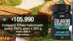 Jumbo Colágeno effekt hidrolizado polvo 100% puro oferta