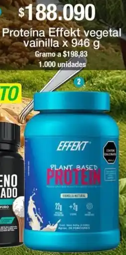 Jumbo Effekt proteína vegetal vainilla oferta