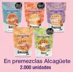 Jumbo Alcagüete en premezclas oferta