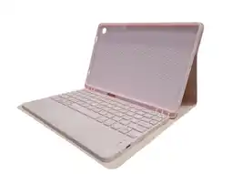 Falabella ESTUCHE FUNDA Y TECLADO PARA TABLET SAMSUNG A9+ DE 11'P ROSADO oferta