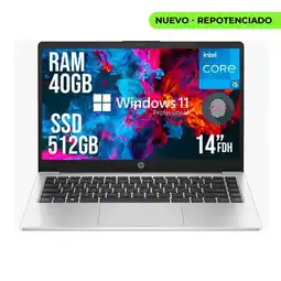 Falabella PORTATIL CORPORATIVO 240 INTEL CORE I5-1334U SSD 512GB RAM 40GB14FHD W11 PRO oferta