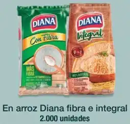 Jumbo Diana en arroz fibra e integral oferta