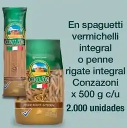 Jumbo Conzazoni en spaguetti vermichelli integral oferta