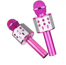 Falabella Micrófono Juguete Karaoke 5 Voces Con Luces oferta