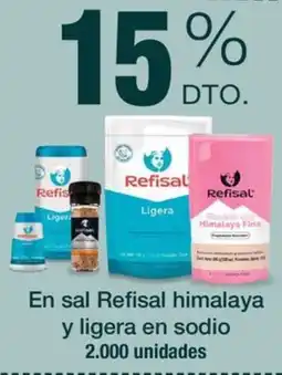 Jumbo Refisal en sal himalaya y ligera en sodio oferta