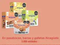 Jumbo Alcagüete en pasabocas, barras y galletas oferta