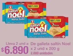 Jumbo Saltín noel de galleta oferta