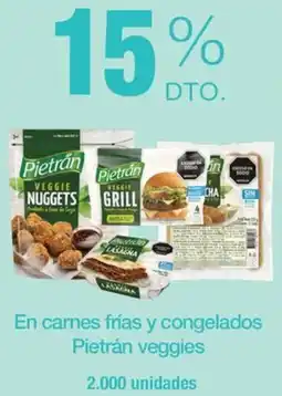 Jumbo Pietrán veggies en carnes frías y congelados oferta