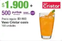 Jumbo Cristar vaso oasis oferta