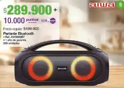 Jumbo Aiwa parlante bluetooth oferta