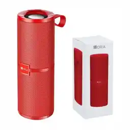 Falabella Bocina bluetooth portátil 1Hora BOC060 color rojo oferta