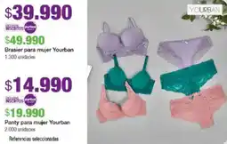 Jumbo Yourban brasier para mujer oferta