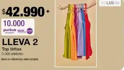Jumbo Yourban top tiritas oferta
