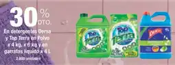 Jumbo Top terra en detergentes dersa y en polvo oferta