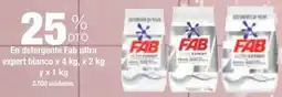 Jumbo Fab ultra en detergente expert blanco oferta