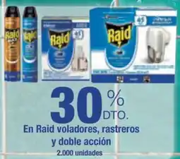 Jumbo Raid en voladores, rastreros y doble acción oferta