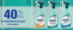 Jumbo Sanytol en limpiadores oferta