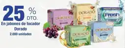 Jumbo Dorado en jabones de tocador oferta