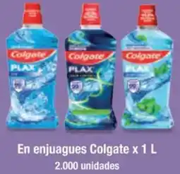 Jumbo Colgate flax en enjuagues oferta