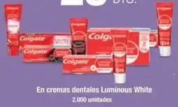 Jumbo Luminous white en cremas dentales oferta