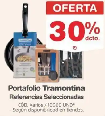Makro Tramontina portafolio referencias seleccionadas oferta