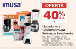 Makro Imusa licuadoras y cafetera oferta