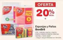 Makro Bonbril esponjas y paños oferta