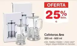 Makro Aro cafeteras oferta
