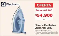 Makro Electrolux plancha vapor azul esi10 oferta