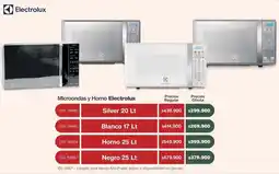 Makro Electrolux microondas y horno oferta