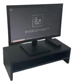 Falabella Base Elevador Para Monitor Color NEGRO VOLCANICO oferta