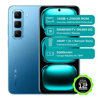 Falabella Hot 50 5G 256Gb 8 Ram Azul oferta