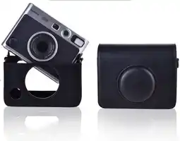 Falabella Estuche Para Instax Mini Evo De Cuero con Correa Negro oferta